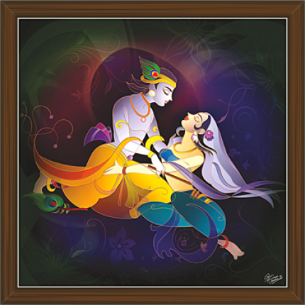 Radha Krishna Paintings (RK-2313)